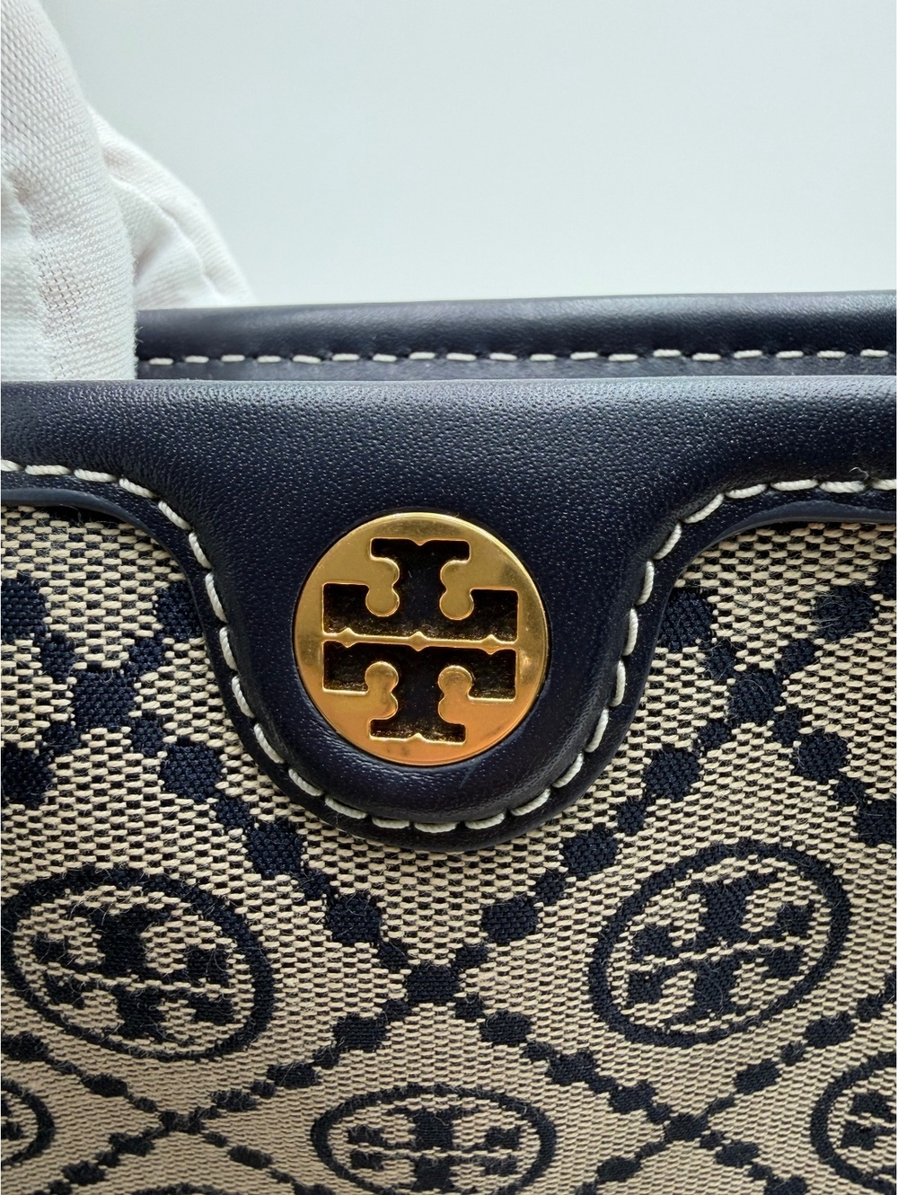 Tory Burch T MONOGRAM SMALL ZIP TOTE - Picture 9 of 14